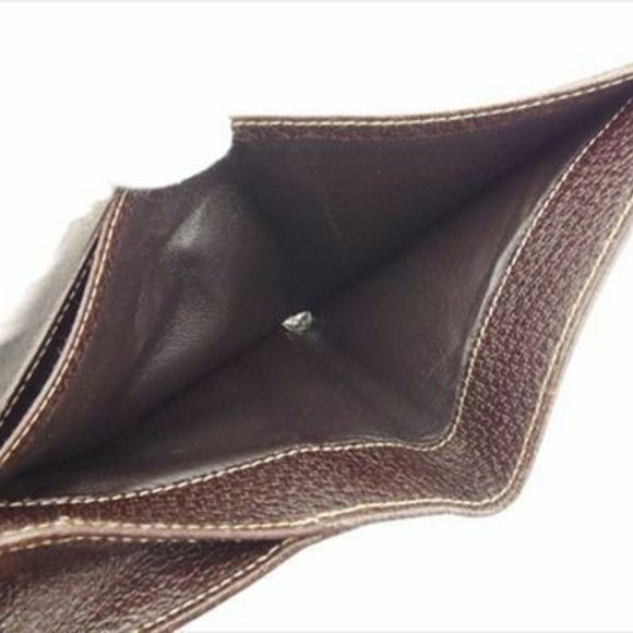 Gucci Wallet Purse GG Beige Brown Canvas Leather Woman Authentic Used T8674 - Picture 3 of 8